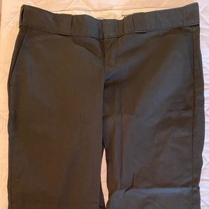 Dickies Straight Leg Black Work Pants